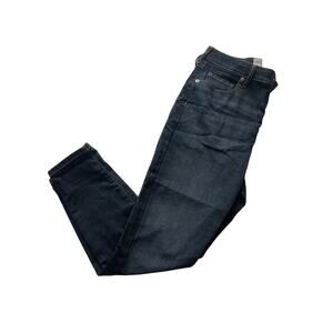 Everlane The Curvy High Rise Skinny Jean Womens Size 29 Crop Dark Wash